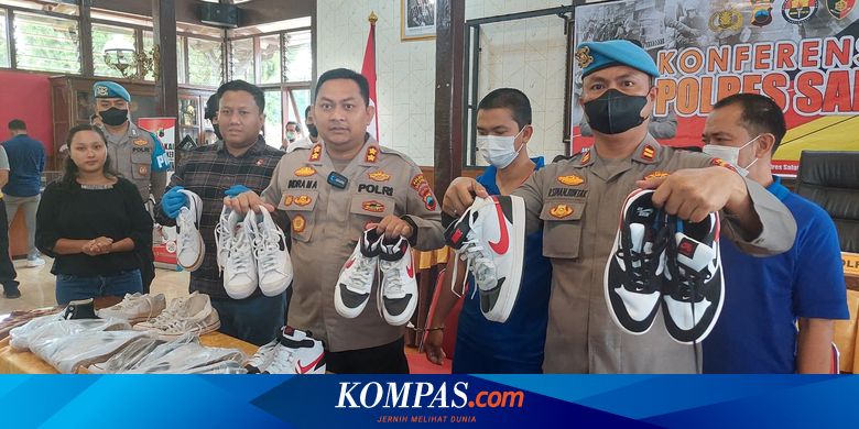 Komplotan Karyawan Curi 200 Sepatu Converse dan Nike Kerugian Rp
