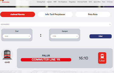 Cara cek jadwal KRL secara online.