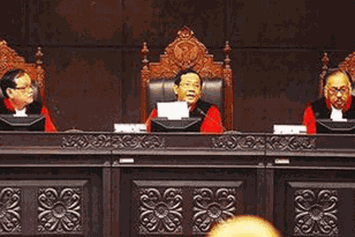 Ilustrasi: Sidang Mahkamah Konstitusi