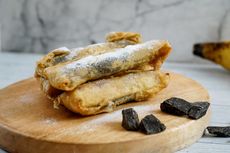 Resep Pisang Coklat Kulit Lumpia, Luarnya Crispy Dalamnya Lumer