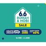Bantu Ciptakan Suasana Nyaman dalam Rumah, Shopee Bagikan Tips dan Adakan Kampanye Shopee 6.6. Rumah dan Hobi Sale