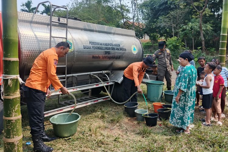 Terus Meluas, Ratusan Warga di Nanggung Bogor Terdampak Kekeringan dan Krisis Air Bersih