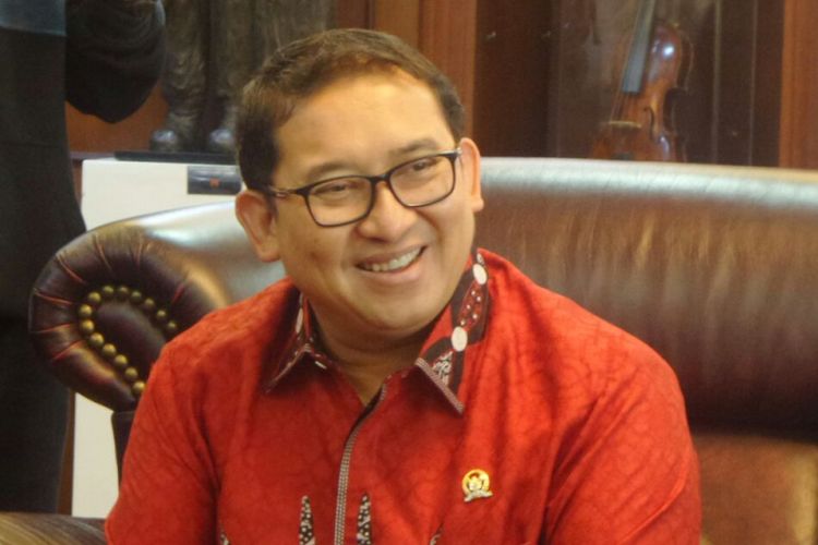 Wakil Ketua DPR RI Fadli Zon di Kompleks Parlemen, Senayan, Jakarta, Senin (25/9/2017).