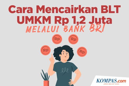 INFOGRAFIK: Cara Mencairkan BLT UMKM Rp 1,2 Juta