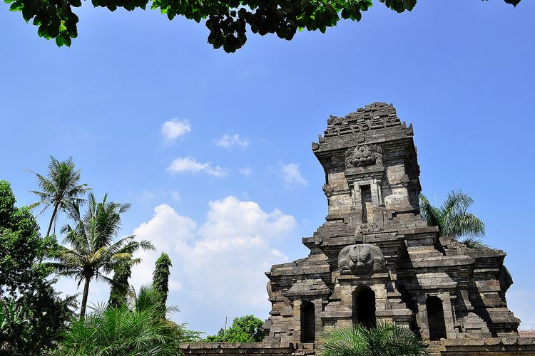 Candi Singasari di Malang. Salah satu candi di Jawa Timur. 