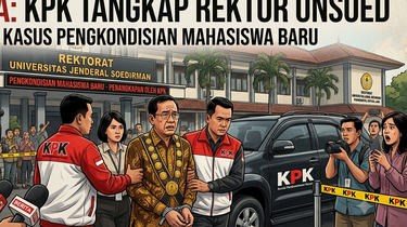 KPK: OTT Rektor Unsoed Terkait Pengkondisian Penerimaan Mahasiswa Baru