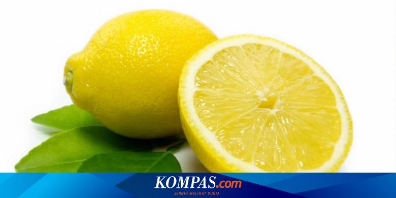 Kulit Putih Dan Bersih Dengan Jeruk Lemon Dan Air Garam