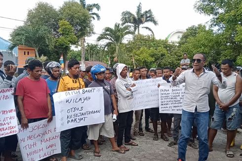 Protes Kapal dari Luar, Nelayan Manokwari Demo dan Ancam Bakar Gedung Dishub
