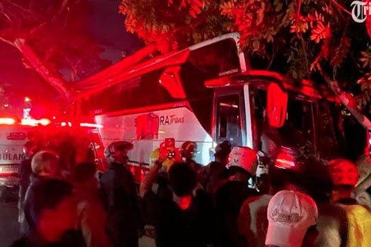 Kesaksian Korban Kecelakaan Beruntun Bus Pariwisata di Kota Batu