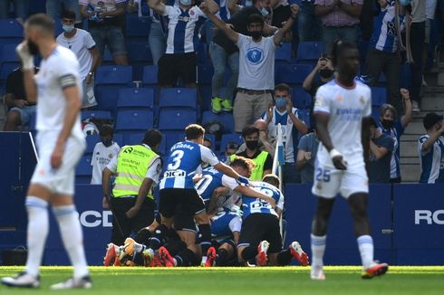 Babak I Espanyol Vs Real Madrid: Los Blancos Tertinggal 0-1 gara-gara Mantan