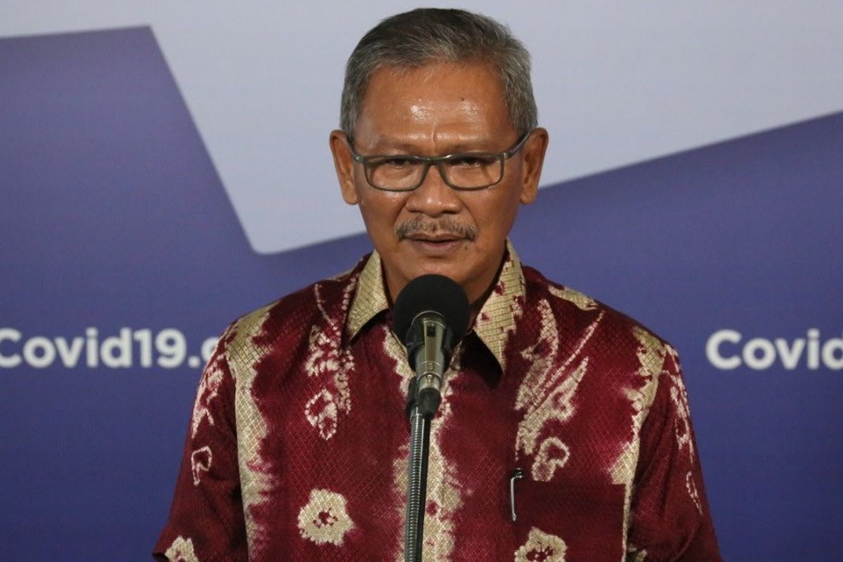 Direktur Jenderal P2P Kemenkes Achmad Yurianto