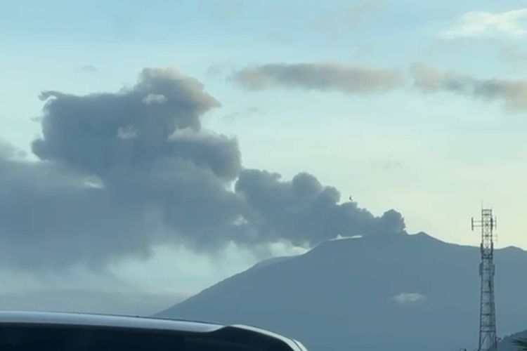 Gunung Marapi erupsi, Ranu (6/3/2024)