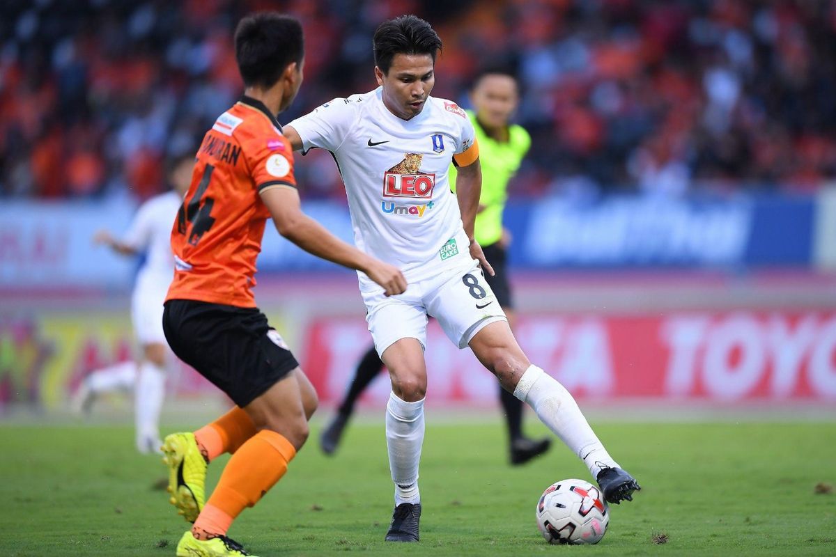 Laga Liga Thailand, BG Pathum United vs Chonburi FC, akan bergulir pada Sabtu (21/11/2020) malam WIB.