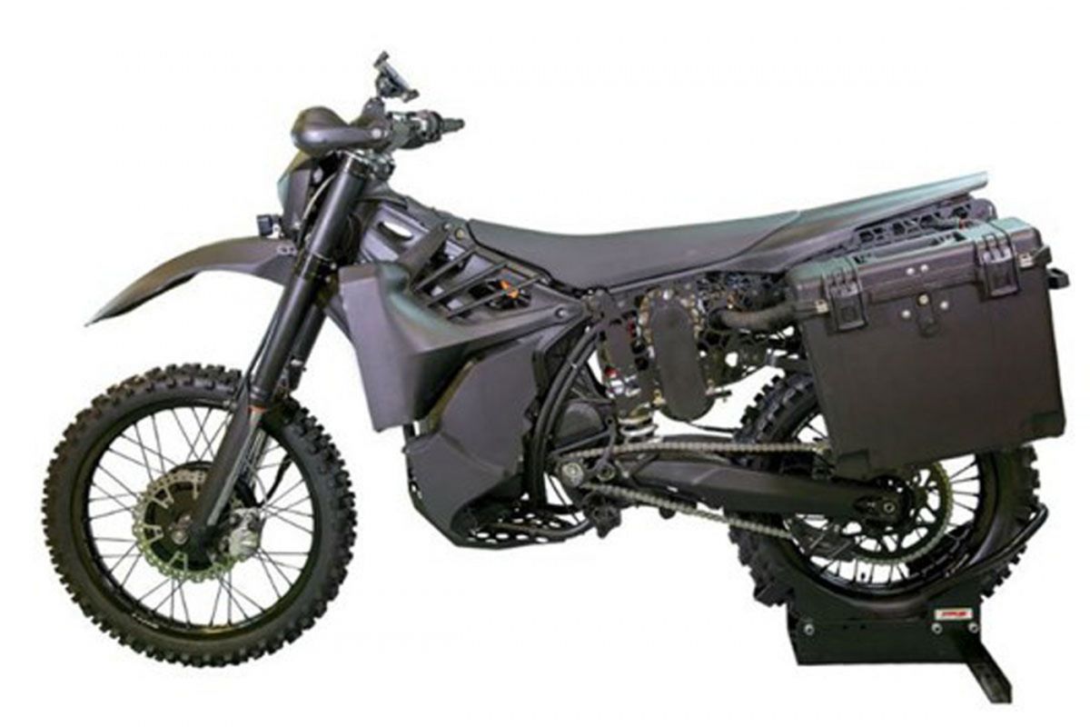 Sepeda motor hybrid SilentHawk.