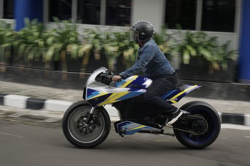 [VIDEO] Uji Motor Listrik Universitas Budi Luhur, Mirip Motor Robocop