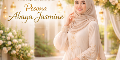 Tren Baju Lebaran 2026: Pesona Abaya Jasmine, Elegan Syar’i dengan Harga Bersahabat
