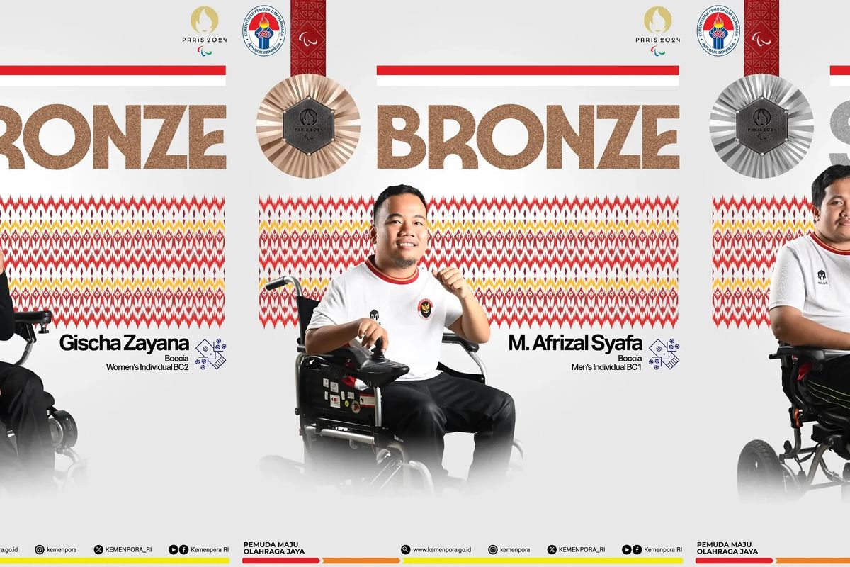 Atlet Indonesia raih medali boccia Paralimpiade Paris 2024