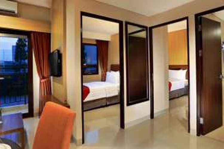 Kamar di dalam kamar gaya Atria Residence Gading Serpong