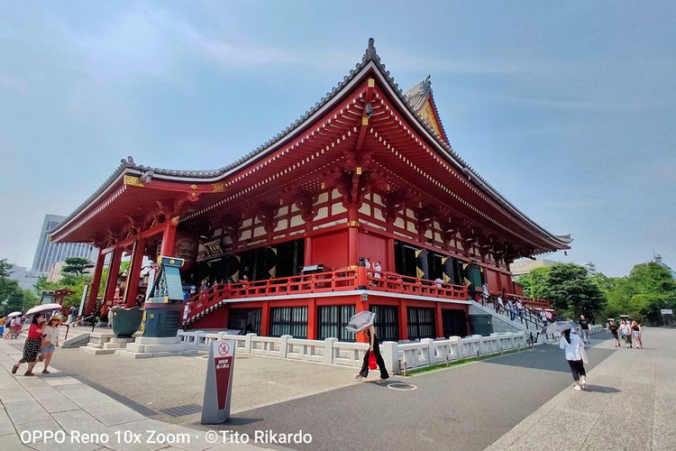 Di Asakusa, masih banyak kuil peninggalan periode Edo, yakni era kepemimpinan para shogun di Jepang selama 265 tahun, dari tahun 1603-1868.
