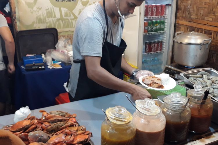 Sugbo Mercado Weekend Market di Cebu, Filipina, Kamis (29/6/2018).