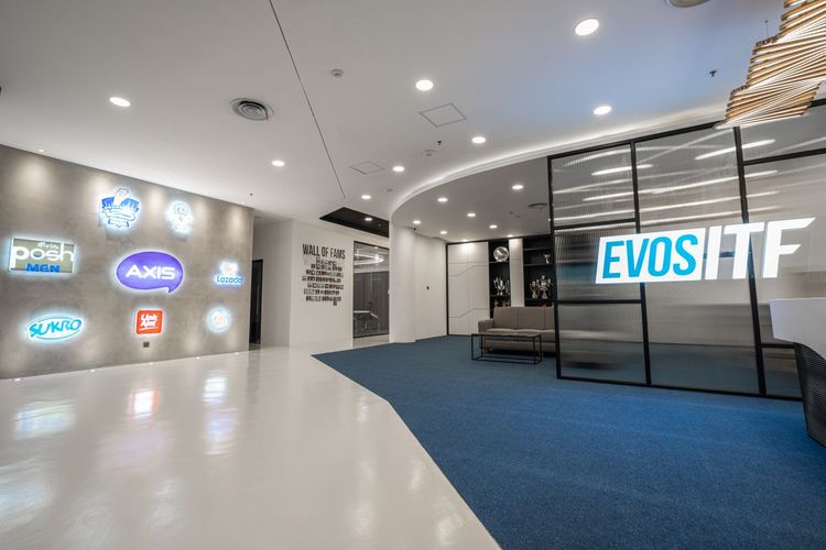 EVOS Esports membuka pusat latihan terpadu bernama EVOS ITF di Lantai 1 One Belpark Mall, Jakarta Selatan, pada Jumat (8/10/2021).