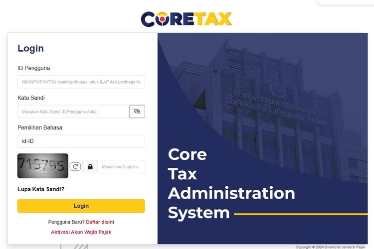 Direktorat Jenderal Pajak (DJP) Kementerian Keuangan menyampaikan bahwa pelaporan SPT Tahunan PPh Tahun Pajak 2025 di tahun depan akan dilakukan melalui sistem terbaru, yakni Coretax DJP.