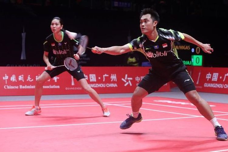 Hafiz Faizal/Gloria Emanuelle Widjaja terhenti di babak perempatfinal Kejuaraan Asia 2019, Jumat (26/4/2019)