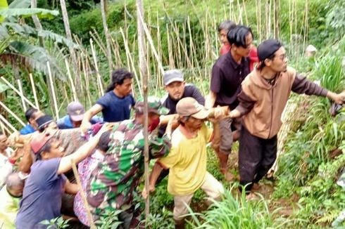 Detik-detik Tebing 50 Meter Longsor dan Tewaskan Seorang Petani di Tegal 