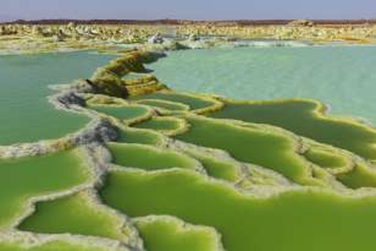 Dallol Volcano, Danakil depression, Ethiopia