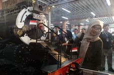 Stasiun Gubeng Surabaya Pamerkan Miniatur Lokomotif Terbesar di Indonesia