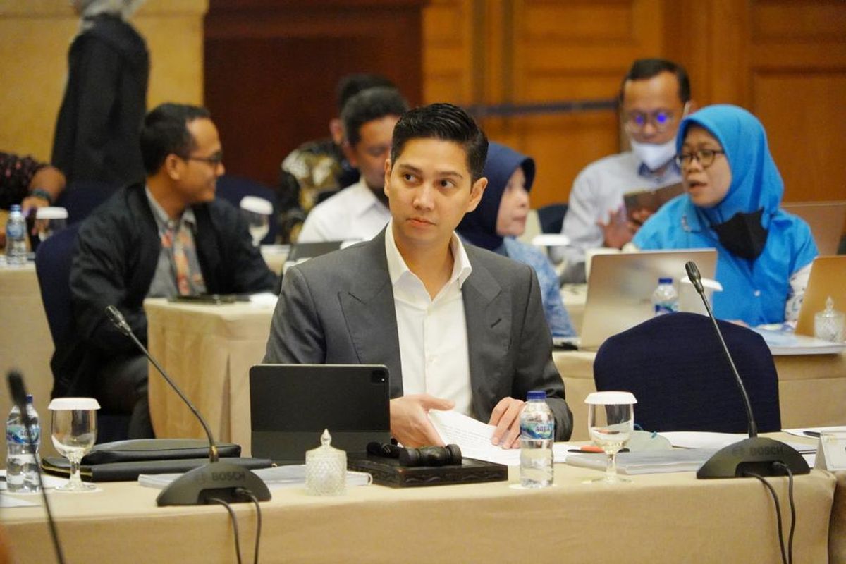 Komandan Tim Komunikasi TKN Prabowo-Gibran, Budisatrio Djiwandono.