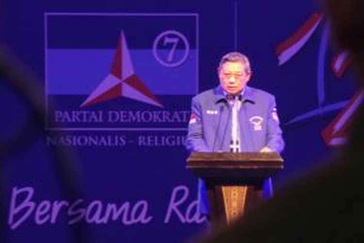 Ketua Majelis Tinggi sekaligus Ketua Umum DPP Partai Demokrat Susilo Bambang Yudhoyono