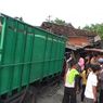 Rem Blong, Truk di Ngawi Tabrak Pengendara Motor dan Gerobak Jualan Takjil, Satu Orang Terluka