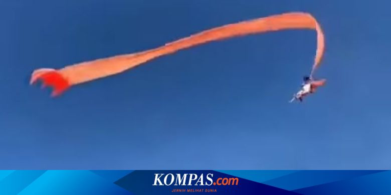Tersangkut Ekor Layang-layang Raksasa, Bocah 3 Tahun Ini Ikut Terbawa Terbang Halaman all - Kompas.com