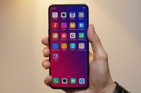 Oppo Find X Gunakan Layar Galaxy S9 