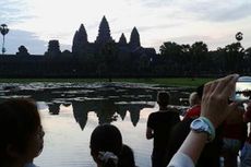 Kawasan Candi Siem Reap Kamboja Ikut Terlanda Banjir