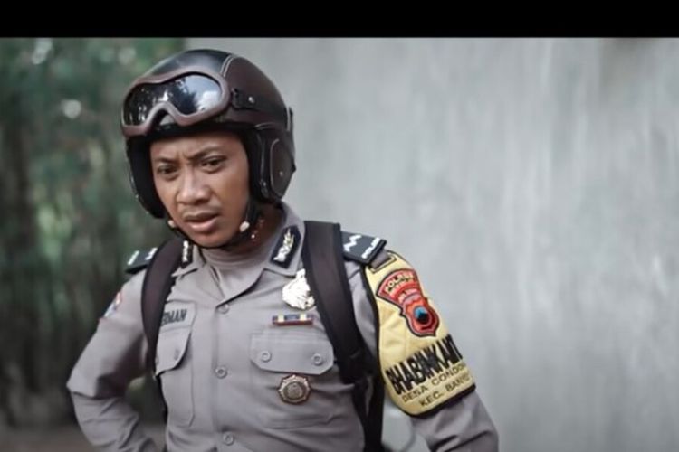 Aipda Herman Hadi Basuki (39) anggota Kepolisian Resort Kabupaten Purworejo, Jawa Tengah, yang hobi berkonten di Youtube.