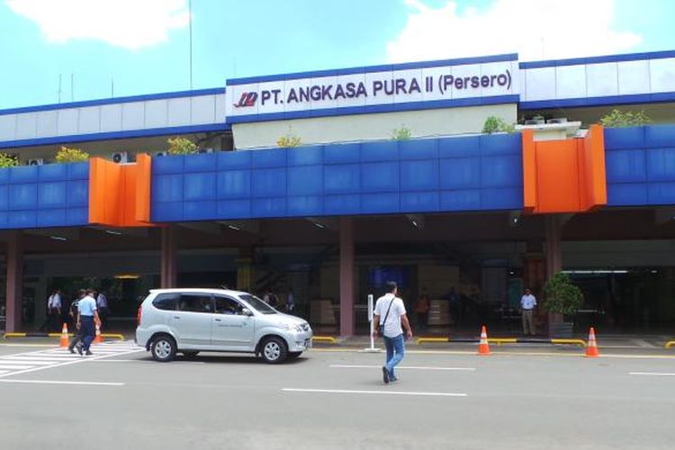 Suasana Bandara Halim Perdanakusuma di Jakarta Timur