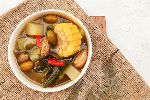 Resep Sayur Asem Betawi, Sajikan dengan Sambal