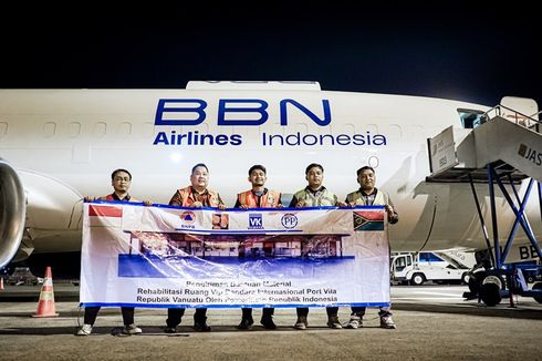 Miliki Berbagai Layanan Penerbangan, BBN Airlines Indonesia Kirim Bantuan Pemerintah untuk Vanuatu