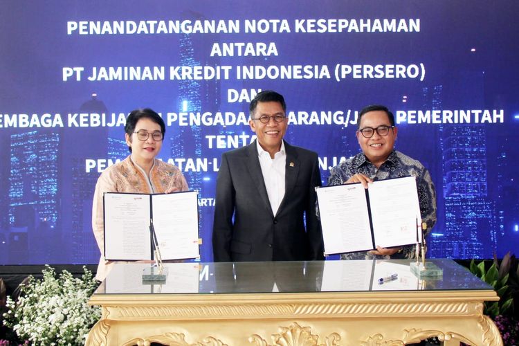 Pengadaan Pemerintah Capai Rp 1.200 T, LKPP Gandeng Jamkrindo Perluas Akses UMKM