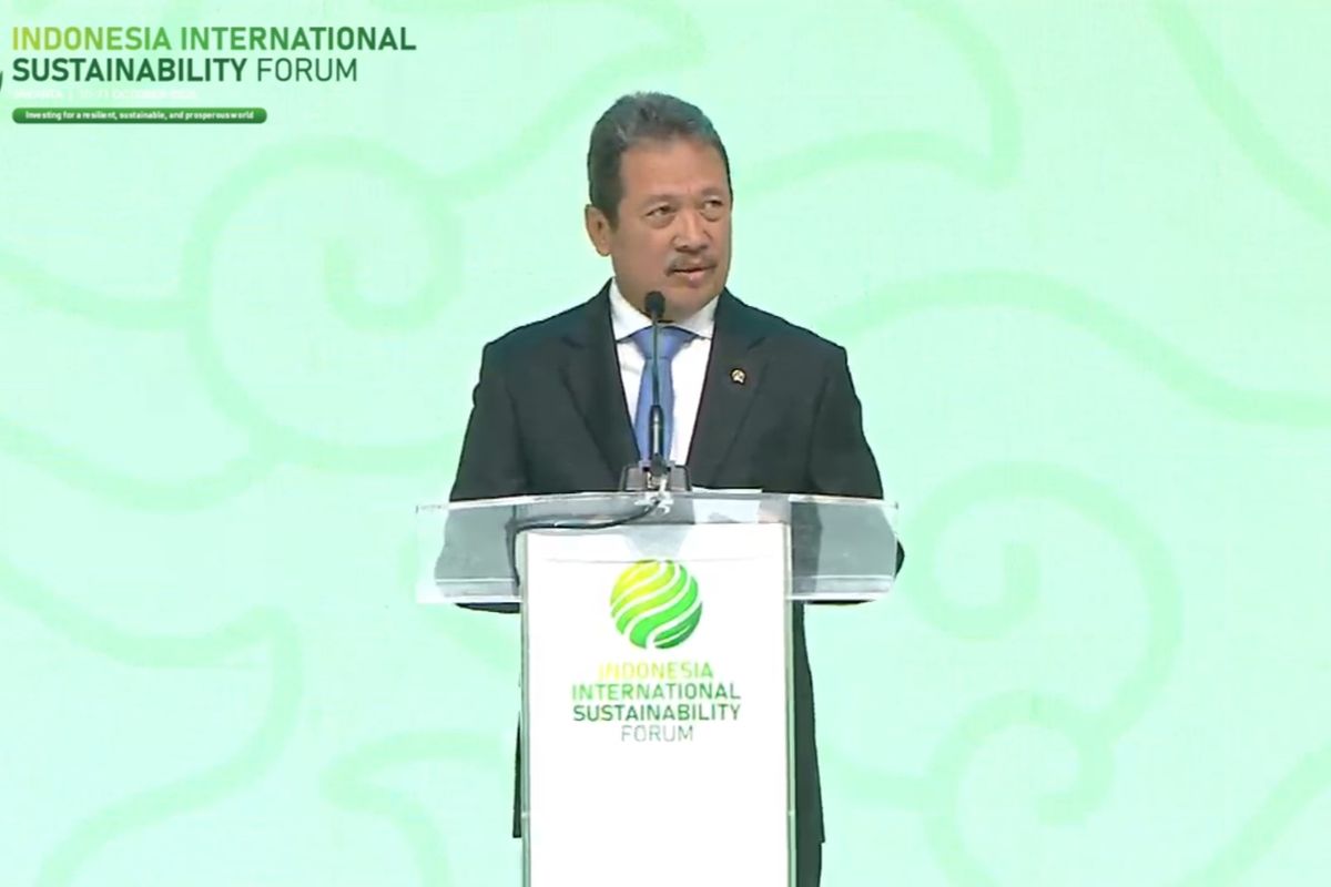 Menteri Kelautan dan Perikanan, Sakti Wahyu Trenggono, dalam IISF, Jumat (10/10/2025). 
