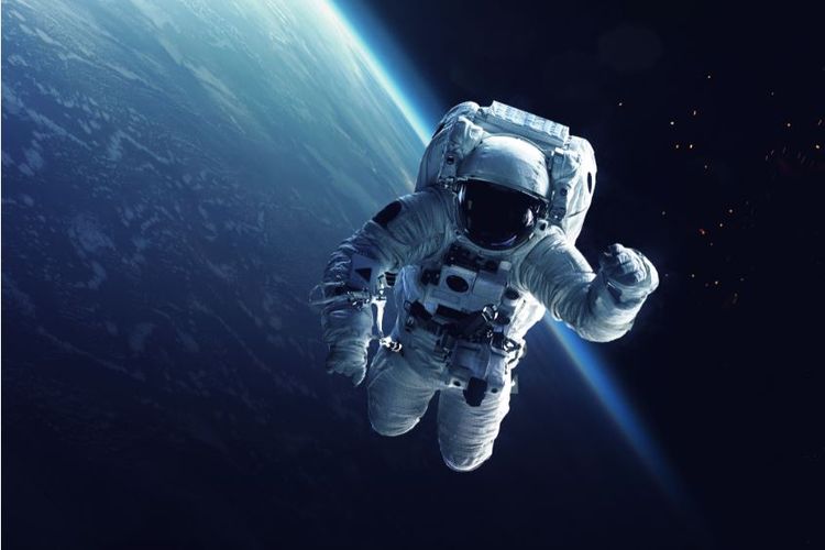 Ilustrasi spacewalk