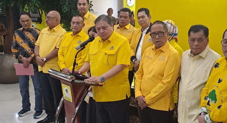 Soal Nasib Airin dan Ridwan Kamil pada Pilkada, Airlangga: Bagi Golkar Sudah Jelas