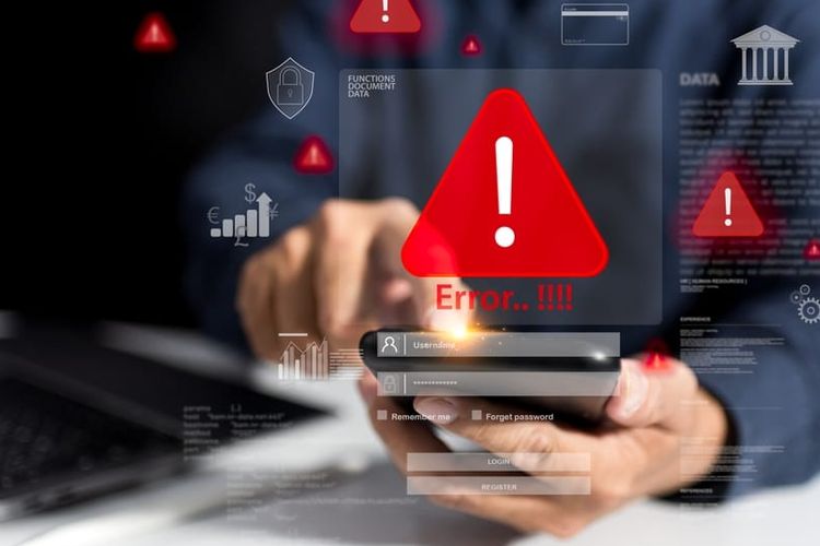 Ilustrasi penipuan keuangan.
