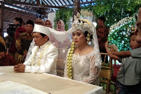 Beda Usia 32 Tahun, Pelawak Ginanjar dan Tiara Amalia Resmi Menikah