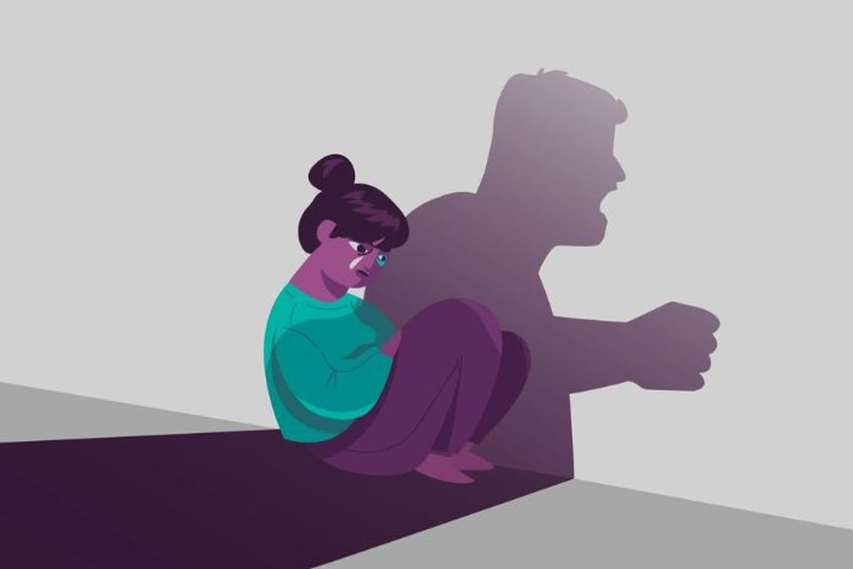 Ilustrasi kekerasan pada anak.