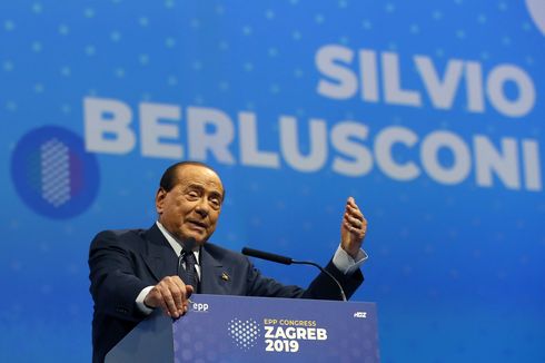 Eks PM Italia Silvio Berlusconi Membaik Usai Positif Virus Corona