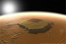 Inilah Olympus Mons, Gunung Berapi Terbesar di Tata Surya 