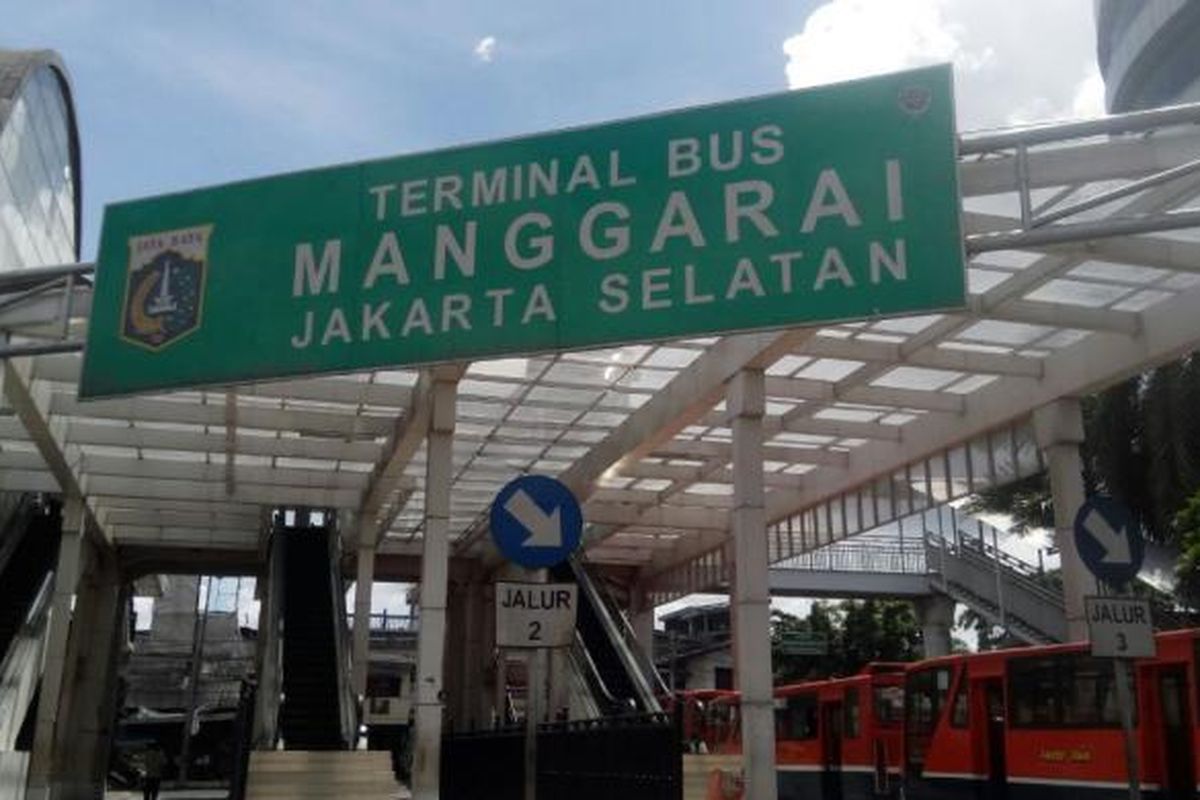 Kondisi Terminal Mnggarai tiga tahun setelah direvitalisasi. Gambar diambil pada Kmais (19/1/2017).